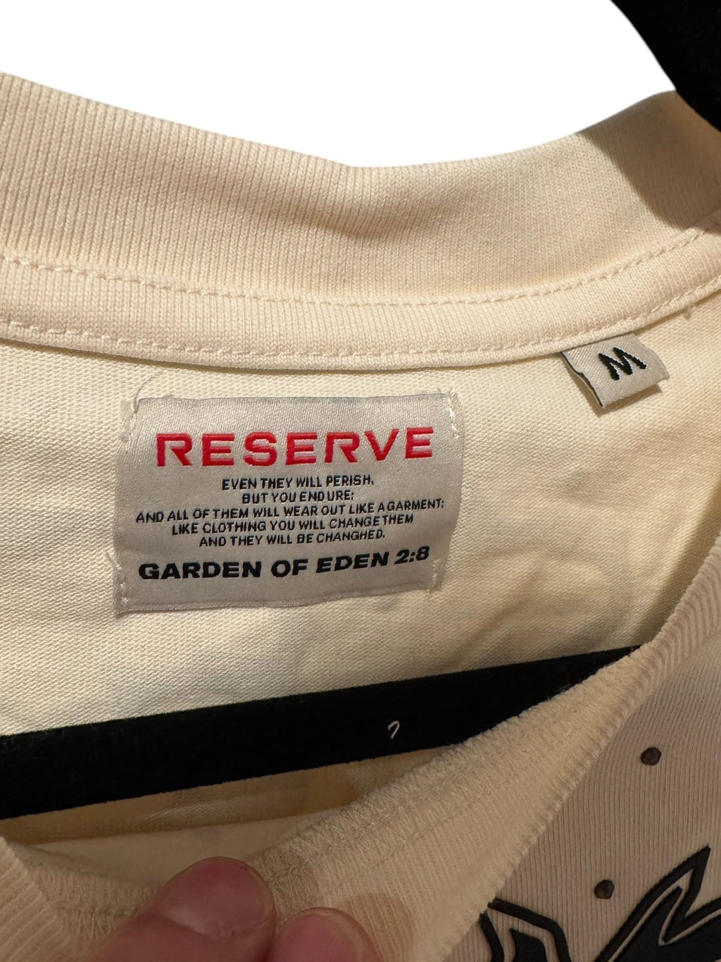 Reserve “Garden of Eden” Crop T-Shirt [S] - Still Threaded Apparel