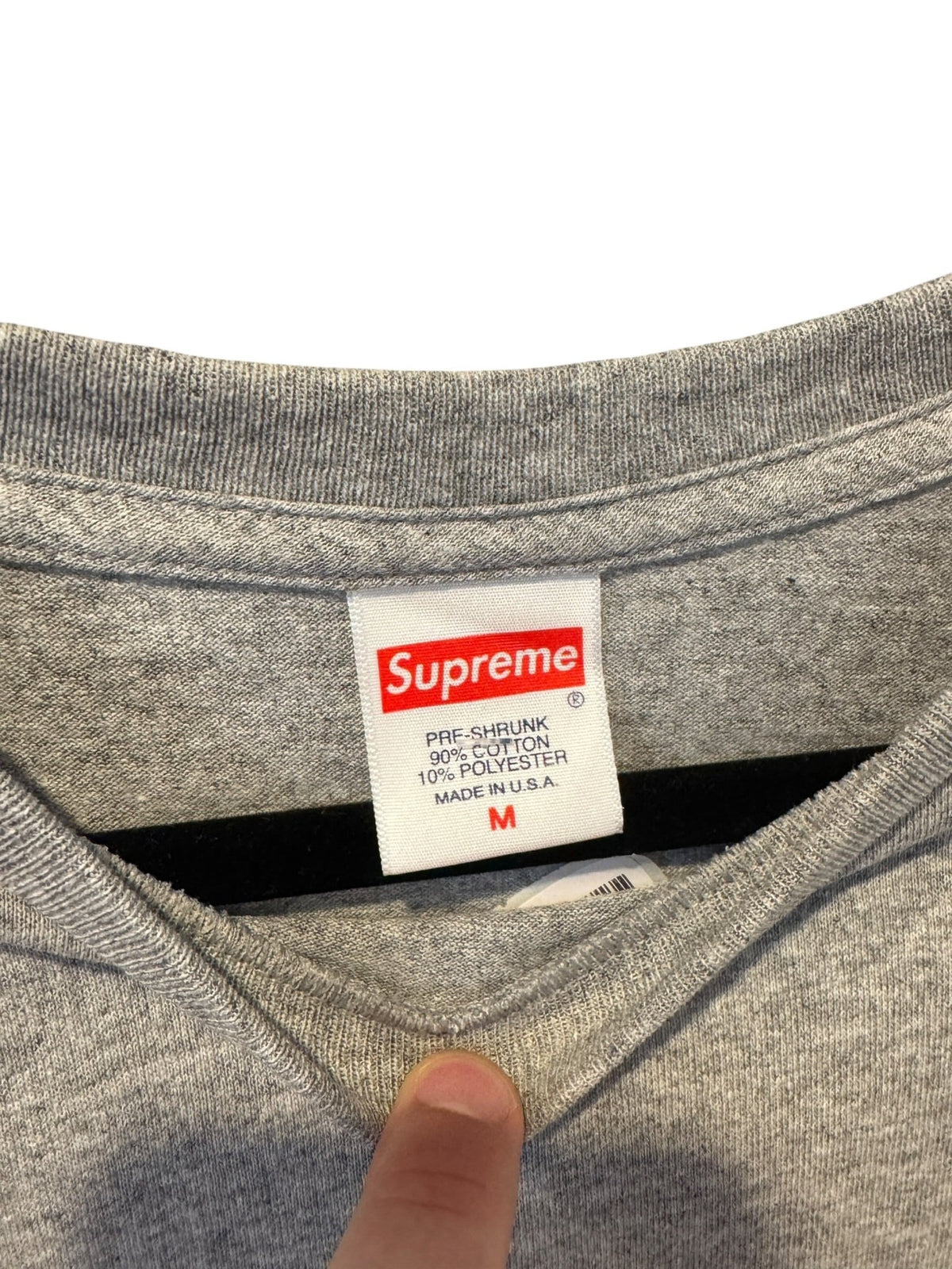 Supreme Five Boroughs Tee SS21 Heather Grey [M] - Still Threaded Apparel