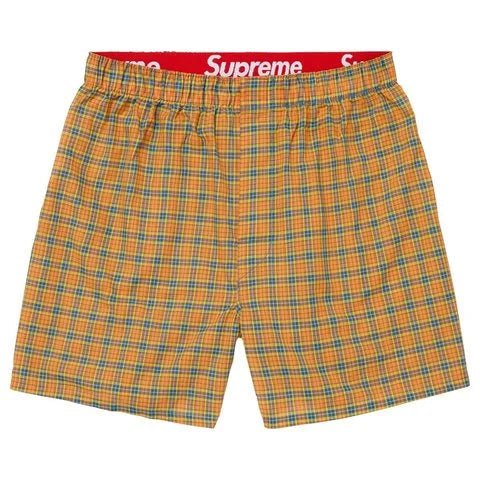 Supreme Plaid Boxers FW26 [M] - Still Threaded Apparel