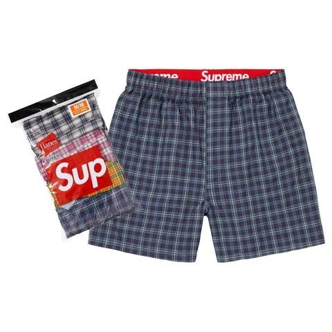 Supreme Plaid Boxers FW26 [M] - Still Threaded Apparel