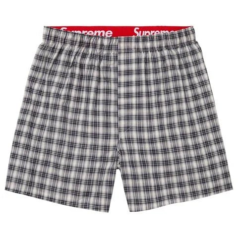 Supreme Plaid Boxers FW26 [M] - Still Threaded Apparel