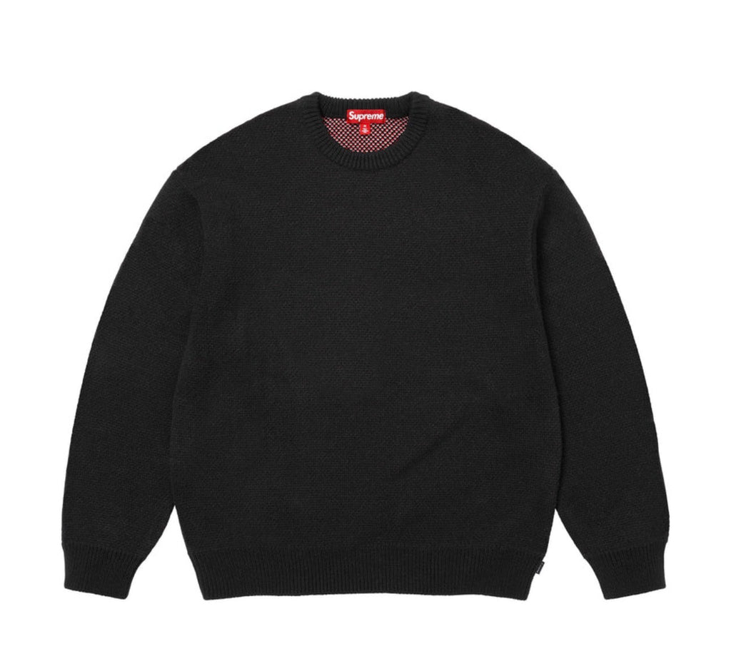 Supreme x Spitfire Acrylic Sweater in Black [S] - Still Threaded Apparel